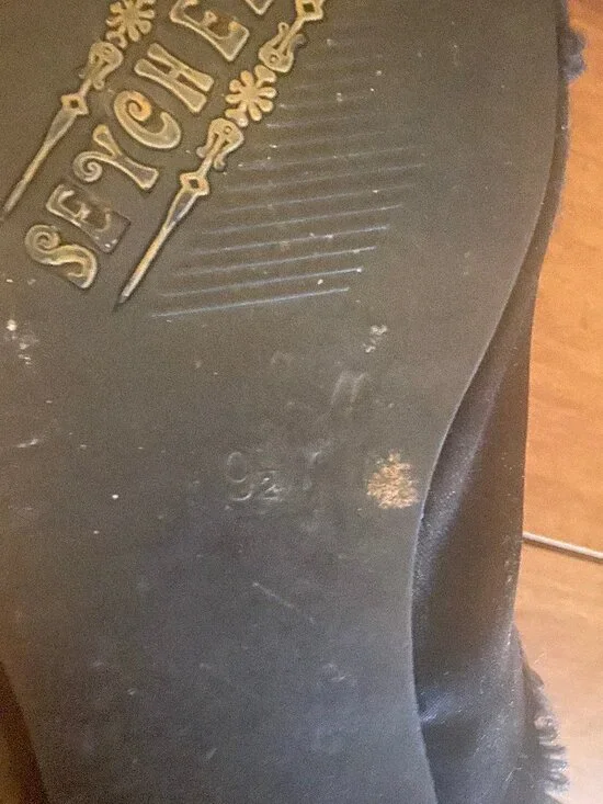 Seychelles Women's 9.5 Black Satiny Ballerina Shoes - Picture 10 of 10